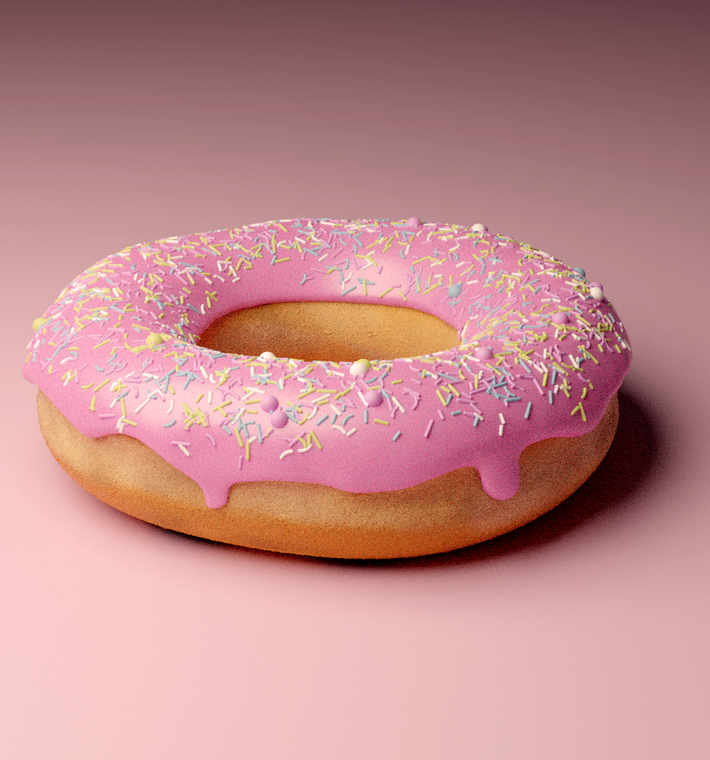 [Blender] Tasty Donut